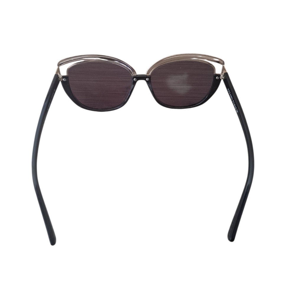 Azarro Paris Elegant Black and Gold Women's Sunglasses AZ 32029 - Picture 11 of 15